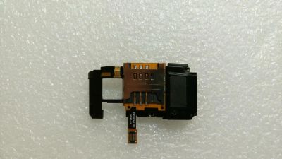 Лот: 6328377. Фото: 1. Динамик + разъем симкарты Samsung... Шлейфы, разъёмы