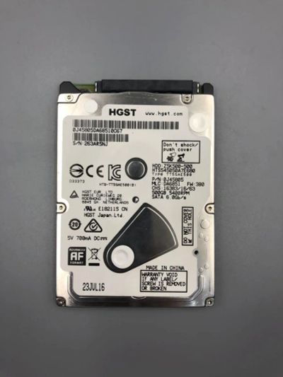 Лот: 19372964. Фото: 1. HGST 2.5" 500Gb 263AR5NJ. Жёсткие диски (HDD)