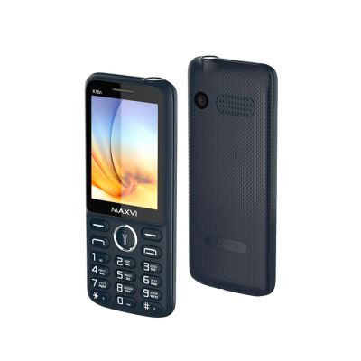 Лот: 25032420. Фото: 1. Сотовый Maxvi K15n Blue 2sim/2... Кнопочные мобильные телефоны
