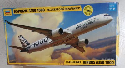 Лот: 17123556. Фото: 1. Модель самолета 1:144 Airbus A-350-1000. Авиамоделизм