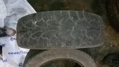 Лот: 7402196. Фото: 1. Шины Hankook R14 175/65 Б/У 3шт... Шины