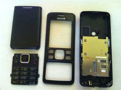 Лот: 1178054. Фото: 1. Корпус оригинал Nokia 6300 (100... Корпуса, клавиатуры, кнопки