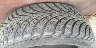 Лот: 13521909. Фото: 1. Продам комплект зимней резины... Шины