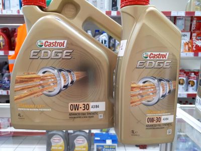 Лот: 11434853. Фото: 1. Castrol EDGE 0W-30 A3/B4 Titanium... Масла, жидкости