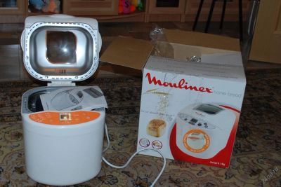 Лот: 3313120. Фото: 1. Хлебопечка moulinex home bread. Кухонная