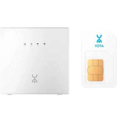 Лот: 22025779. Фото: 1. Роутер 4G Yota для дома. Маршрутизаторы (роутеры)