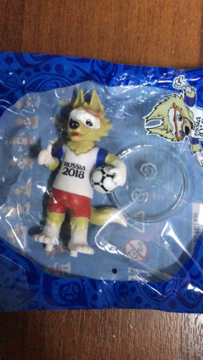 Лот: 21334945. Фото: 1. Фигурка Забивака 6см FIFA-2018. Фигурки, статуэтки