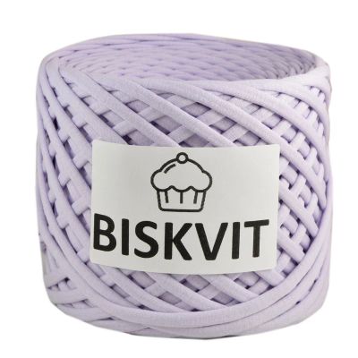 Лот: 11588341. Фото: 1. Трикотажная пряжа Biskvit сирень. Ткани, нитки, пряжа