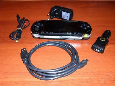 Лот: 927601. Фото: 1. SONY PSP-1008 + 8gb флешка. Игровые приставки, консоли