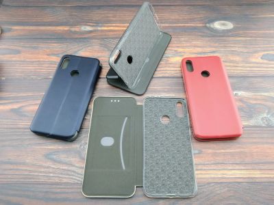 Лот: 14028452. Фото: 1. Кожаный чехол книжка для Xiaomi... Чехлы, бамперы