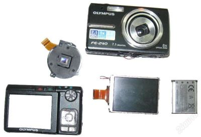 Лот: 156555. Фото: 1. Запчасти к Olympus FE-240. Цифровые компактные