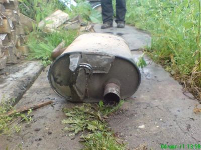 Лот: 1192478. Фото: 1. глушак от toyota chaser. Выхлопная система
