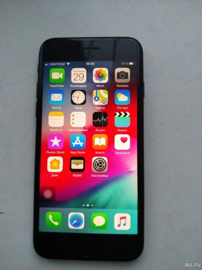 Лот: 13637944. Фото: 1. iphone 7 black 128gb. Смартфоны