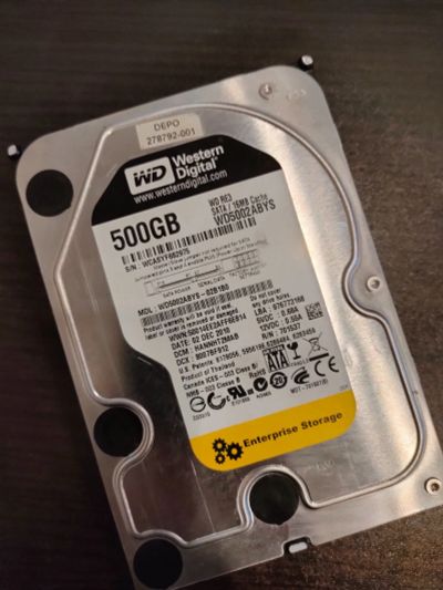 Лот: 17134691. Фото: 1. WD WD5002ABYS 500 Гб жёсткий диск... Жёсткие диски (HDD)