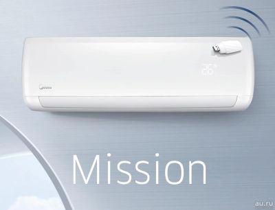 Лот: 17134932. Фото: 1. Кондиционер Midea Mission MSMBA-09HRN1... Кондиционеры, сплит-системы