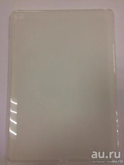 Лот: 12989379. Фото: 1. Чехол iPad 6 Силикон Белый Бесплатная... Чехлы, бамперы