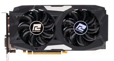 Лот: 9976665. Фото: 1. PowerColor AMD Radeon RX 480 Red... Видеокарты