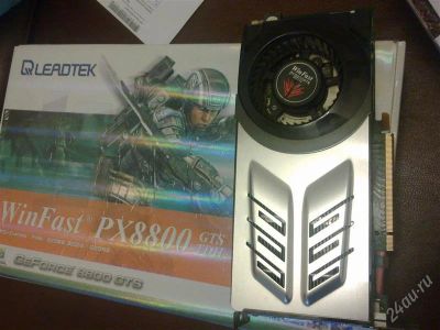 Лот: 909035. Фото: 1. Leadtek WinFast 8800GTS 320MB... Видеокарты