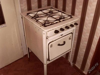 Лот: 768901. Фото: 1. Плита газовая б/у в рабочем состоянии. Плиты, духовые шкафы, варочные поверхности