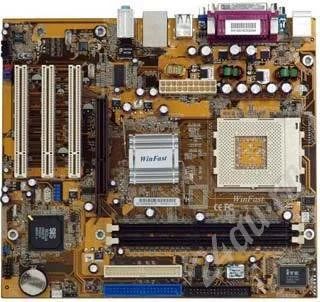 Лот: 422213. Фото: 1. Foxconn K7S741MG-6L Socket A неисправна... Материнские платы