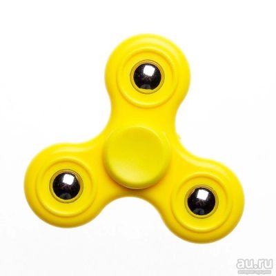 Лот: 9944309. Фото: 1. Спиннер Hand Spinner HS02, желтый... Развивающие