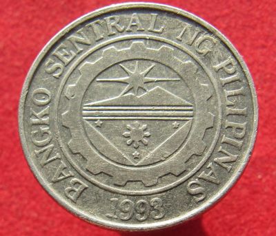 Лот: 15439158. Фото: 1. Филиппины 1 писо, 2004г. Остальные страны