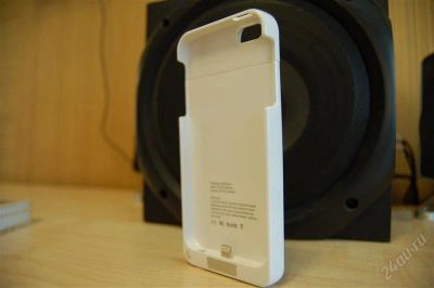 Лот: 2760191. Фото: 1. Чехол-батарея для IPHONE 5 2400... Аккумуляторы
