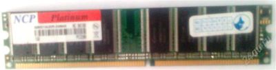 Лот: 1977743. Фото: 1. ОЗУ NCP DDR1 PC3200 1Gb (есть... Оперативная память