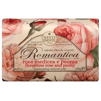 Лот: 23730275. Фото: 1. Nesti Dante Романтика Мыло Роза-Пион... Лекарства