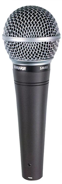 Лот: 8290084. Фото: 1. Shure SM48-LC — динамический кардиоидный... Студийные микрофоны, радиомикрофоны и радиосистемы