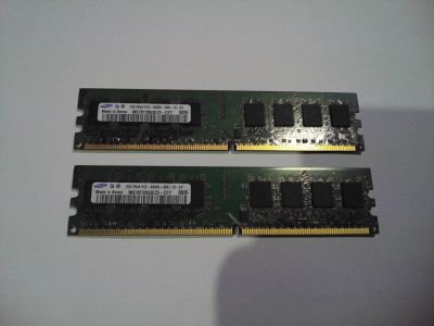 Лот: 4787271. Фото: 1. оперативная память 2 шт. по 1GB. Оперативная память