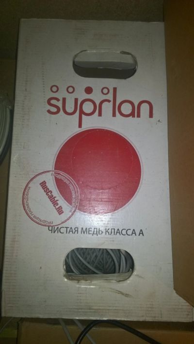 Лот: 11839882. Фото: 1. кабель витая пара SuPrLAN Premium... Сетевые кабели