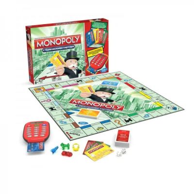 Лот: 6137986. Фото: 1. Игра Hasbro Games Монополия с... Детские настольные игры