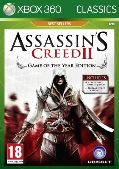 Лот: 3358399. Фото: 1. Assassin's Creed 2 (Xbox 360... Игры для консолей