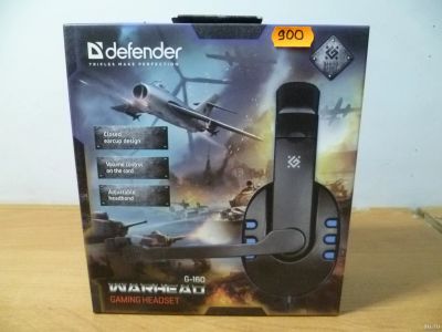 Лот: 18459517. Фото: 1. Гарнитура игровая Defender Warhead... Наушники, гарнитуры