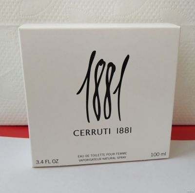 Лот: 14702871. Фото: 1. Туалетная вода Cerruti 1881 100... Женская парфюмерия