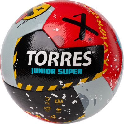Лот: 22361826. Фото: 1. Мяч футбольный Torres Junior-4... Мячи, ракетки, шайбы, клюшки