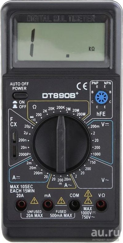 Лот: 16758657. Фото: 1. Мультиметр Ресанта TEK DT 890... Контрольно-измерительное оборудование