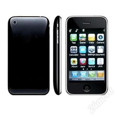Лот: 964964. Фото: 1. iPhone 3G i9+++ 2sim+FM копия... Кнопочные мобильные телефоны