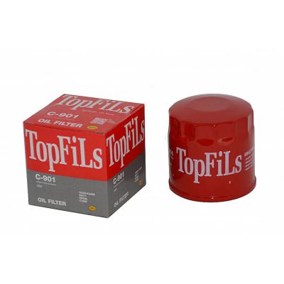 Лот: 20925357. Фото: 1. Фильтр масляный C-901 TOP FILS... Двигатель и элементы двигателя