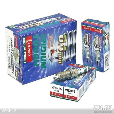 Лот: 17645777. Фото: 1. Свеча зажигания VFKH16 DENSO. Расходные материалы