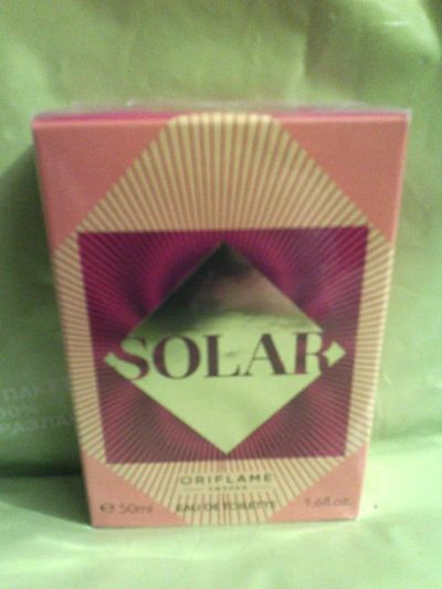 Лот: 7396983. Фото: 1. Туалетная вода Solar от Oriflame. Женская парфюмерия