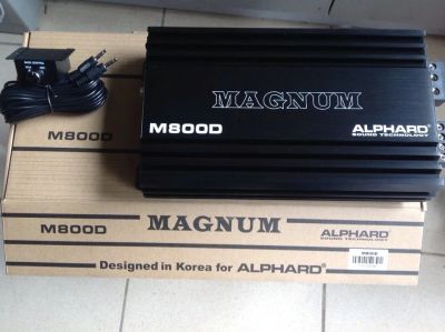 Лот: 6521289. Фото: 1. Усилитель Alphard Magnum M800D... Усилители