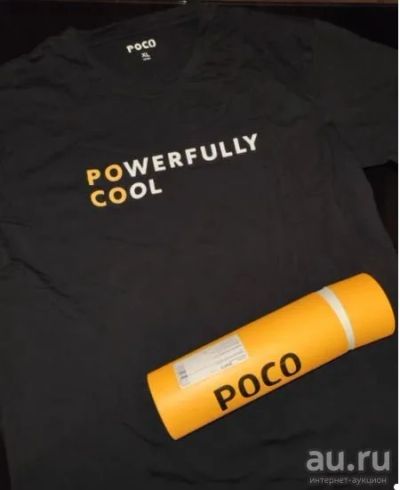 Лот: 17858145. Фото: 1. Футболка POCO 3XL Black / Черная... Футболки, поло