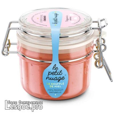 Лот: 9073051. Фото: 1. Мёд-суфле с малиной, 215 г. Мёд, продукты пчеловодства