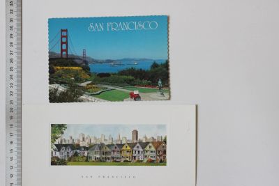 Лот: 11815332. Фото: 1. 2 новые открытки Сан Франциско... Открытки, конверты