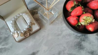 Лот: 11392548. Фото: 1. Жемчужный браслет с подвесками. Браслеты