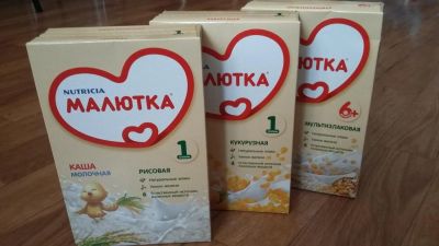 Лот: 8519023. Фото: 1. Малютка. Каша молочная. Детское питание