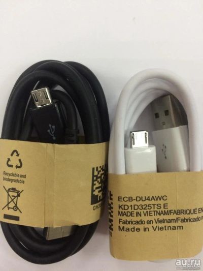 Лот: 11176262. Фото: 1. USB Кабель MicroUsb (Micro Usb... Дата-кабели, переходники
