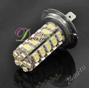 Лот: 1801337. Фото: 1. 2 Лампы H7. 2*68LED. Оптика и освещение